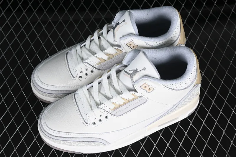 All categories Air Jordan Jordan series basketball shoes Air Jordan 3 Air Jordan 3 "Craft Ivory" AJ3 Joe 3 Ivory White FJ9479-100